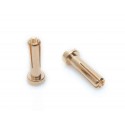 Connettori Gold Works Team da 4 mm (10 pezzi)