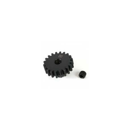 K-Factory pignone 20T M1 Foro 5mm in acciaio per elettrico.