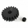 K-Factory pignone 20T M1 Foro 5mm in acciaio per elettrico.