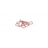 Clip scocca 1-10 1-8 ROSSO