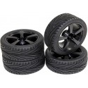 Gomme ABSIMA 1-10 Lattice cerchio nero