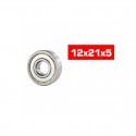 CUSCINETTI SCHERMATI IN METALLO "12x21x5mm" "HS" "(10 pezzi) -  ULTIMATE