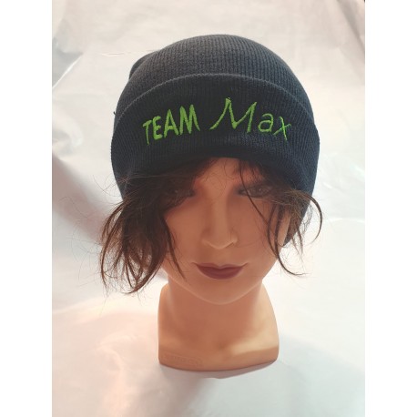 CAPPELLINO LANA TEAM MAX BLU-VERDE