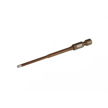 Inserto Esagonale 2.5 x 80 mm per avvitatore 12 v