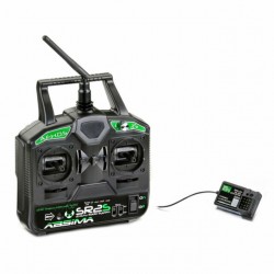 Radio a 2 canali ABSIMA "SR2S" 2,4 GHz incl. Ricevitore