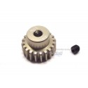Pignone Rocket  mod. 0.6 20T in Titanio foro da 3.175mm