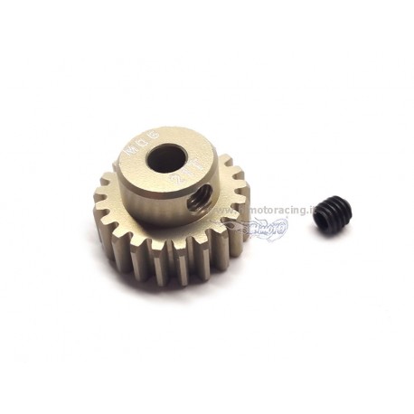 Pignone Rocket  mod. 0.6 21T in Titanio foro da 3.175mm