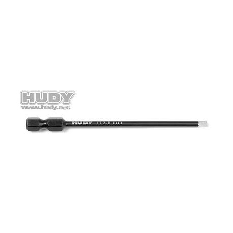 Inserto Hudy Esagonale 2,5 x 80 mm per avvitatore 12