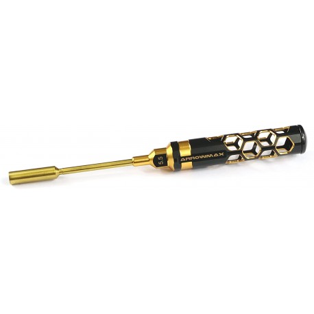 Chiave ARROWMAX Esagonale 5,5 x 100 mm nero dorato