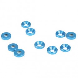 Rondelle Svasate Bleu 3mm