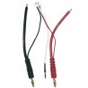 Cavo connessione Batterie Ca 4mmr con bilaciatore CW143