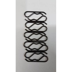 Clip Carrozzeria grande fumo (10 pezzi)