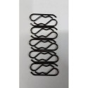Clip Carrozzeria grande fumo (10 pezzi)
