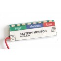Monitor Batteria NiCad/NiMh 4,8V/6,0V