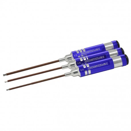 Set Chiavi ARROWMAX Brugola SERA 2.0- 2.5- 3.0 X 120MM