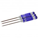 Set Chiavi ARROWMAX Brugola SFERA 2.0- 2.5- 3.0 X 120MM