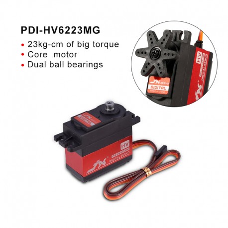 Servo JX Digitale 6-V 7,4 V