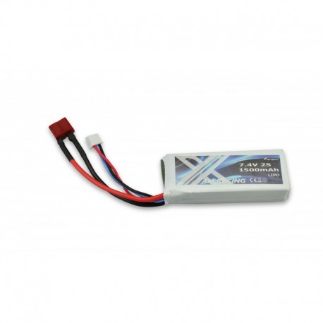 Batteria AMEWY Lipo 2S 7.4V 1500MAH 20C  DEANS