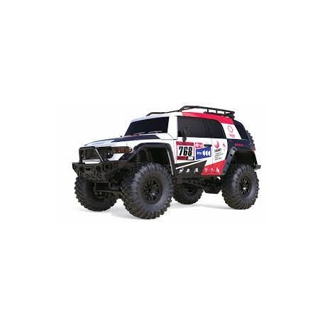 DIRT CLIMBING SUV RACE CRAWLER 4WD 1/10 RTR BIANCO/ROSSO