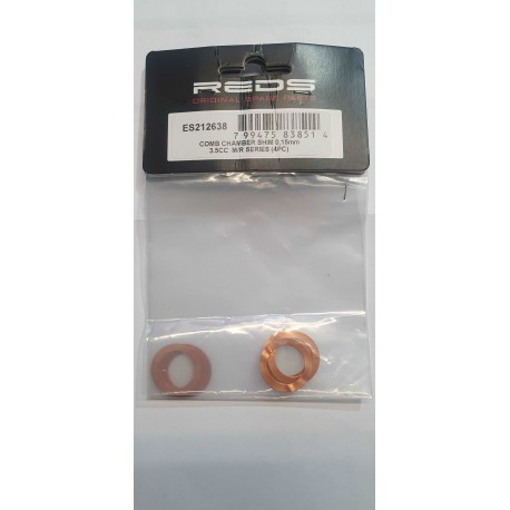 Spessori Sottotesta REDS  3.5cc da 0,15mm (4 Pz)