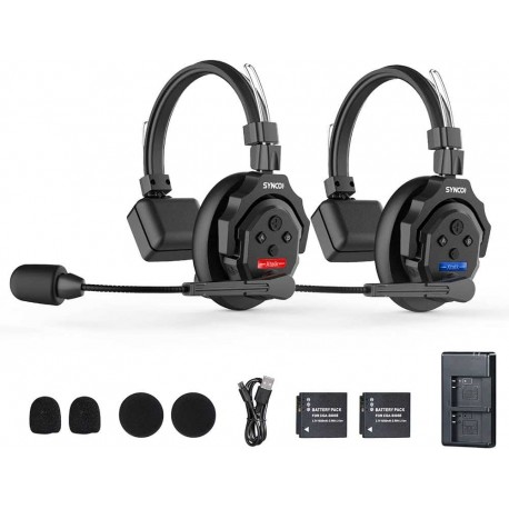 Cuffie Interfono Wireless SYNCO Xtalk X2 per 2 Persone