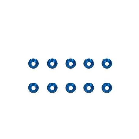 Rondella Conica Alluminio 3MM BLU (10)