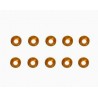 Rondella Conica Alluminio 4MM ORO (10)