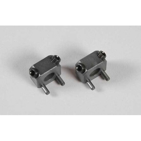 Trascinatore FG in acciaio 9,5 mm/M6 con perni, 2 pz.