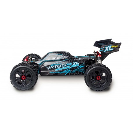 Buggy CARSON 1:8 Virus 4.2 XL 100% RTR nero/azzurro