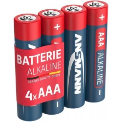 Batterie ANSMANN Mini Stilo Alcaline 1,5 v
