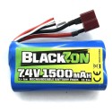 Batteria BLACKZON (litio 7,4 V, 1500 mAh) DEANS