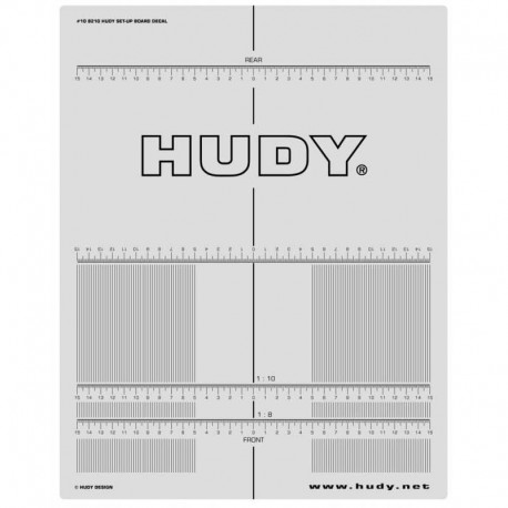 Decalcomania HUDY Set-Up 1/8, 1/10