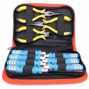 Set chiave brucola Cacciaviti-Pinze-Custodia